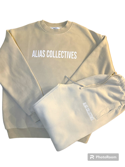 Crewneck sweat suits